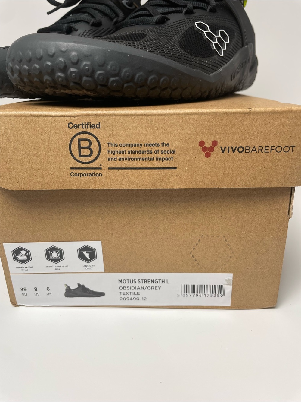 VivoBarefoot Motus Strength Women’s Zero-Drop Training Shoes With Box - Sz 8 - Picture 16 of 16